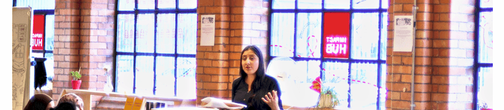 Speaker at the Literature Must Fall festival
